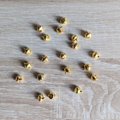 20 petits grelots or