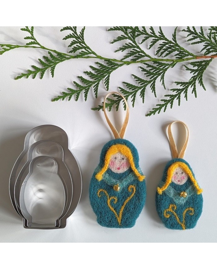 matryoshka cookie cutter