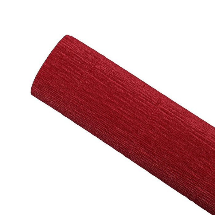 rouleau de serpentin papier crépon blanc à pois rouge
