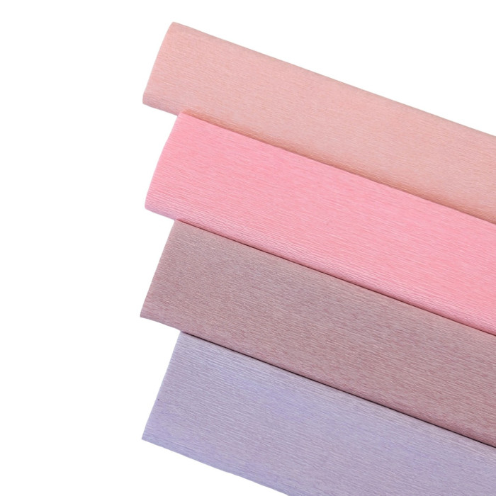 Crepe paper 90g - Antique pink 360 - 25 cm x 1.50 m