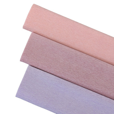 Crepe paper 90g - Antique pink 360 - 25 cm x 1.50 m