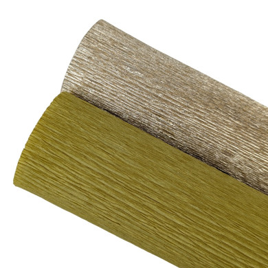 Crepe paper - Mustard 979 - 25 cm x 1.25 m - 140 g