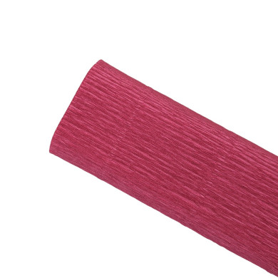 Papier crépon - Rouge pâle 947 - 25 cm x 1,25 m - 140 g