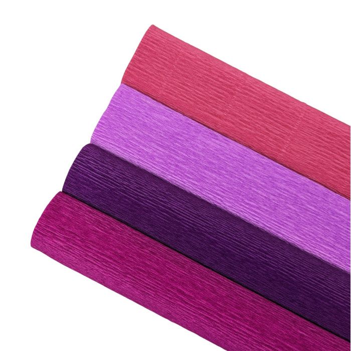 Crepe paper - Pale red 947 - 25 cm x 1.25 m - 140 g