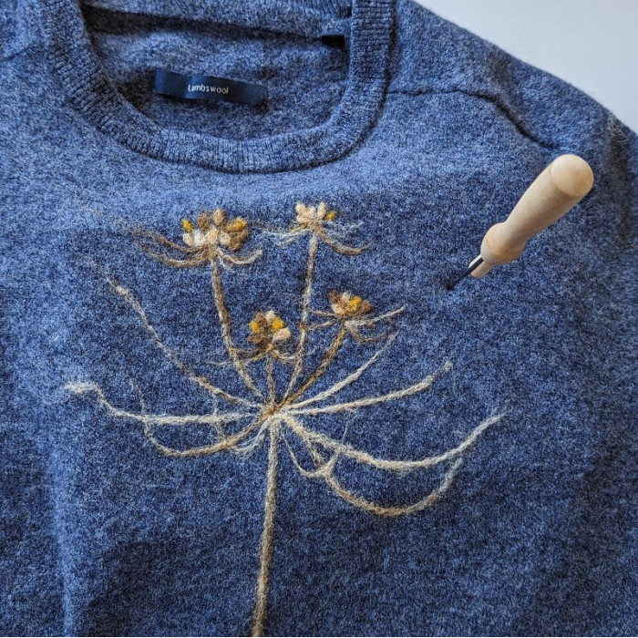 copy of Textile felting workshop - Clothing customization - Thursday July 11 at 2 p.m.