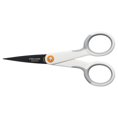 Fiskars antikleefschaar met micropunt Titanium 13 cm