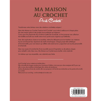 Livre Ma maison au crochet - Avril crochett